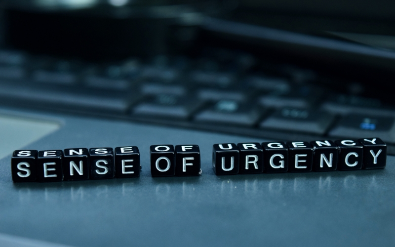 Creating a Sense of Urgency