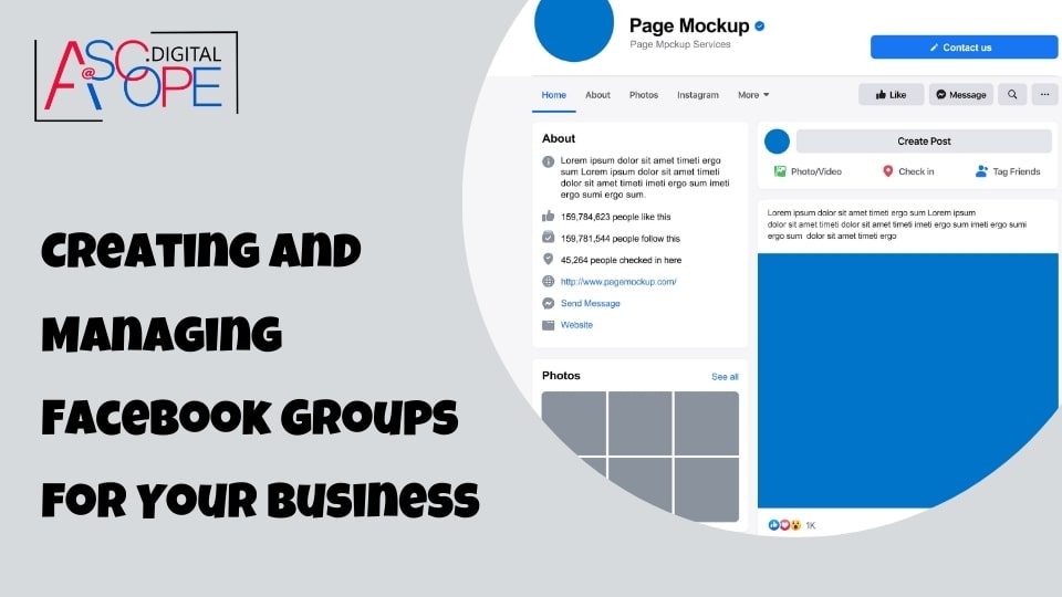 Creating and Managing Facebook Groups for Your Business