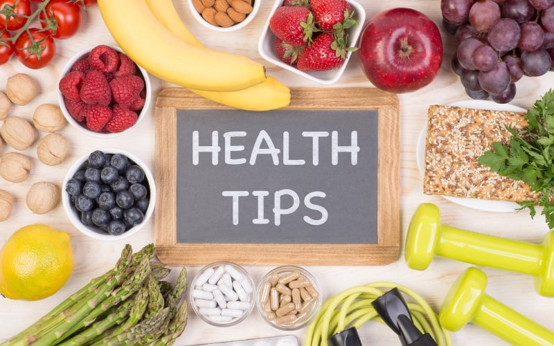 Examples of Health Tips