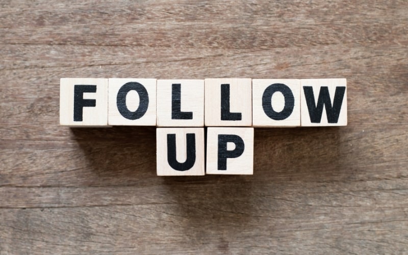 Post-Holiday Follow-Up